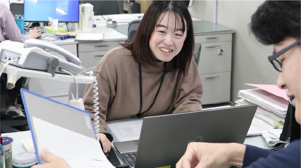 業務の様子